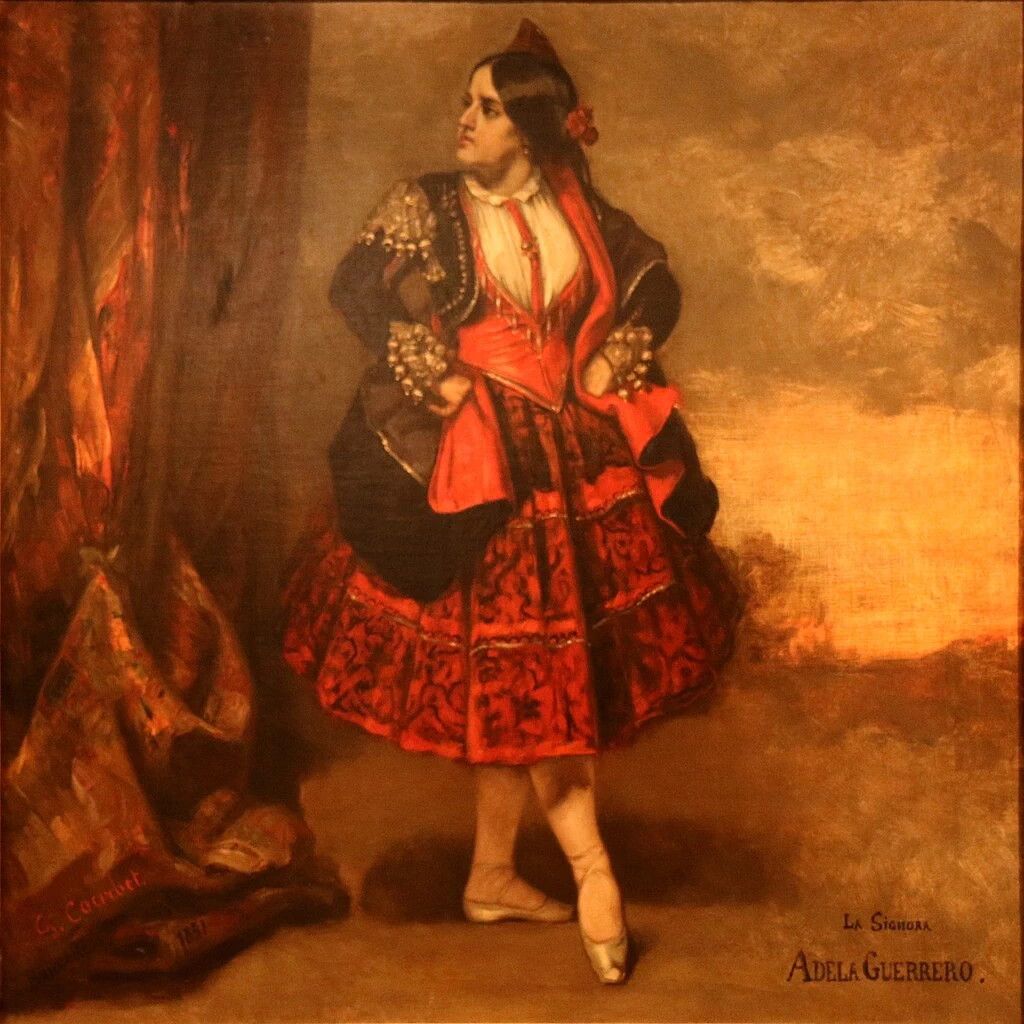 La signora Adela Guerrero, danseuse espagnole - Royal Museums of Fine Arts of Belgium